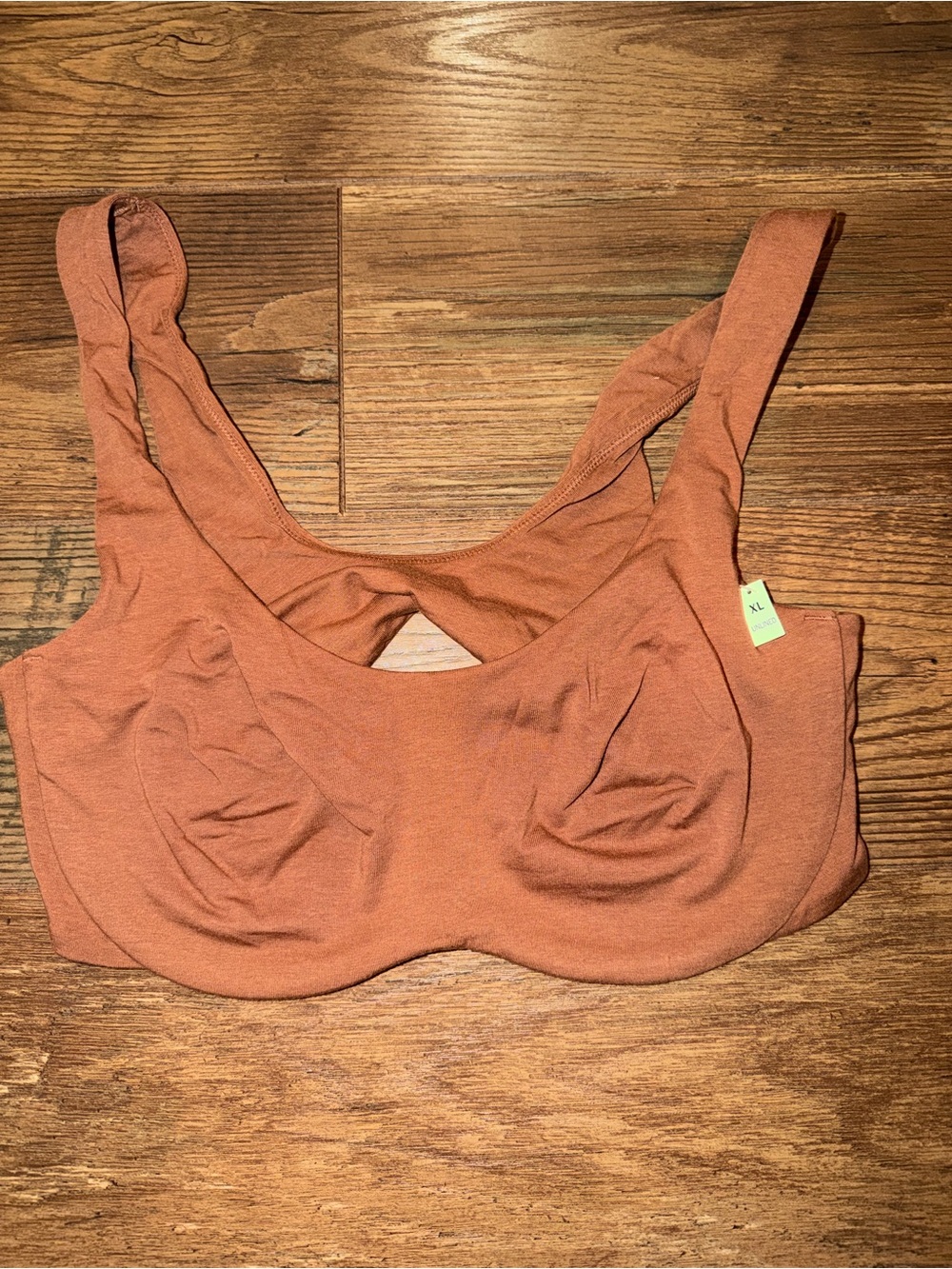 PINK Victoria's Secret Wireless Scoop Rust-Tone Bra New with tags